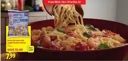 Lidl Ocean Sea frozen wild caught headless shrimp offer