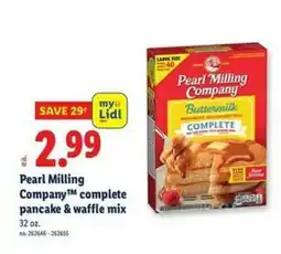 Lidl Pancake & waffle mix offer