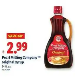 Lidl Original syrup offer