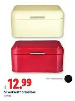 Lidl SilverCrest bread box offer