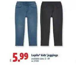 Lidl Lupilu kids' jeggings offer