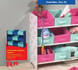 Lidl Livarno Home storage bin organizer offer