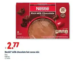 Lidl Nestlé milk chocolate hot cocoa mix offer