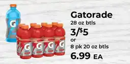 Sunset Foods Gatorade offer