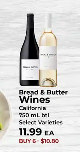 Sunset Foods Bread & Butter Wines offer