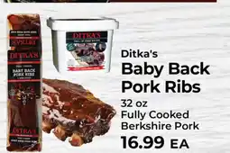 Sunset Foods Baby Back Pork Ribs offer