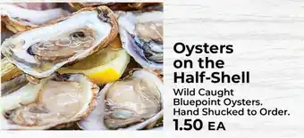 Sunset Foods Oysters on the Half Shell offer