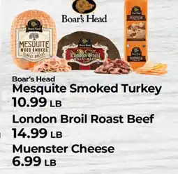 Sunset Foods Mesquite Smoked Turkey offer