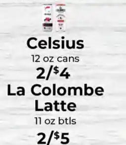 Sunset Foods La Colombe Latte offer
