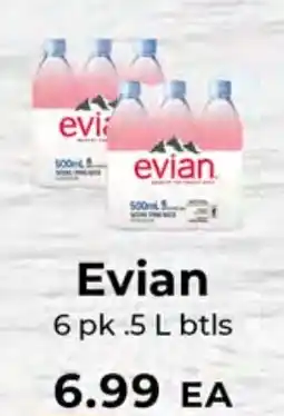 Sunset Foods Evian offer