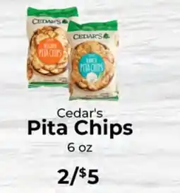 Sunset Foods Cedar's Pita Chips offer