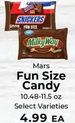 Sunset Foods Mars Fun Size Candy offer