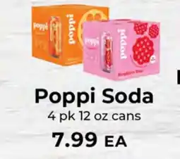 Sunset Foods Poppi Soda offer