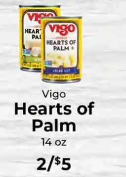 Sunset Foods Vigo Hearts of Palm offer