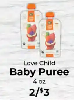 Sunset Foods Baby Puree offer