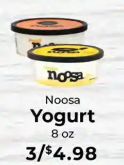 Sunset Foods Noosa Yogurt offer