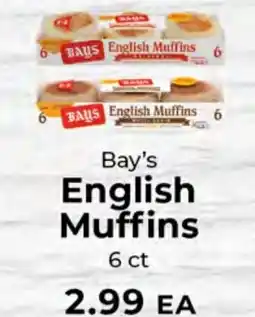 Sunset Foods Bay's English Muffins offer