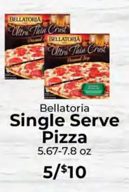 Sunset Foods Single Serve Pizza offer