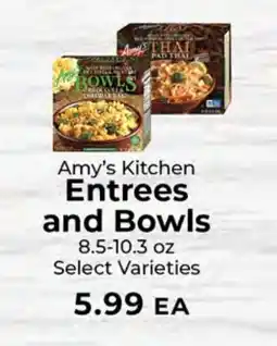 Sunset Foods Amy's Kitchen Entrees and Bowls offer