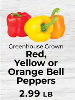 Sunset Foods Red, Yellow or Orange Bell Peppers offer