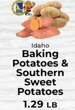 Sunset Foods Baking Potatoes & Southern Sweet Potatoes offer