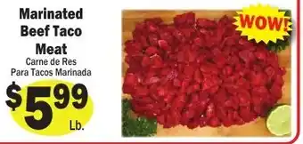 Sellers Bros Marinated Beef Taco Meat offer