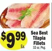 Sellers Bros Sea Best Tilapia Fillets offer