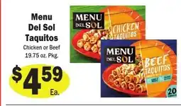 Sellers Bros Menu Del Sol Taquitos offer