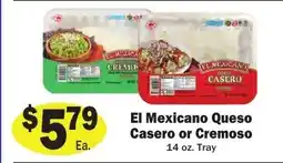 Sellers Bros El Mexicano Queso Casero or Cremoso offer