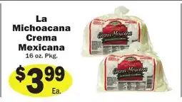 Sellers Bros La Michoacana Crema Mexicana offer