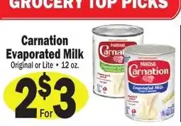 Sellers Bros Carnation Evaporated Milk offer