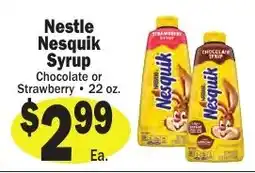 Sellers Bros Nestle Nesquik Syrup offer
