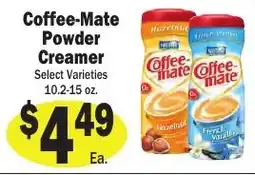 Sellers Bros Coffee-Mate Powder Creamer offer