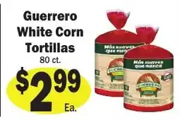 Sellers Bros Guerrero White Corn Tortillas offer