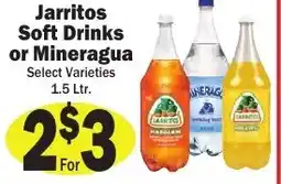 Sellers Bros Jarritos Soft Drinks or Mineragua offer