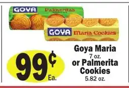 Sellers Bros Goya Maria or Palmerita Cookies offer