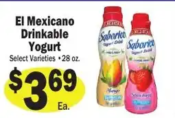 Sellers Bros El Mexicano Drinkable Yogurt offer