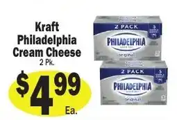 Sellers Bros Kraft Philadelphia Cream Cheese offer