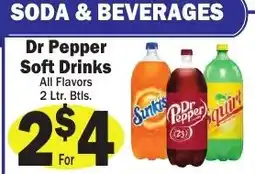 Sellers Bros Dr Pepper Soft Drinks offer