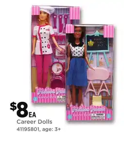 Dollar General Career Dolls offer