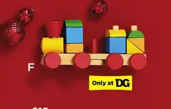 Dollar General Melissa & doug Mini Train Set offer