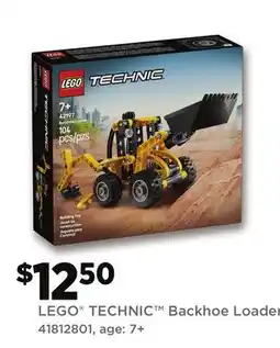 Dollar General LEGO TECHNIC Backhoe Loader offer