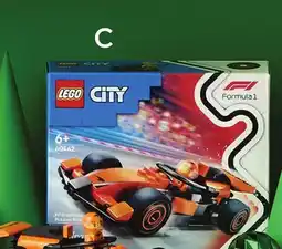 Dollar General LEGO CITY F1 Driver with McLaren Race Car offer