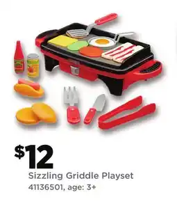 Dollar General Sizzling Griddle Playset offer