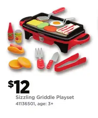 Dollar General Sizzling Griddle Playset offer