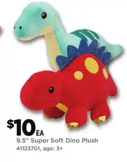 Dollar General Disney 9.5'' Super Soft Dino Plush offer