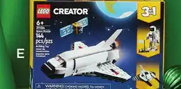 Dollar General LEGO CREATOR Space Shuttle offer