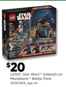 Dollar General LEGO Star WarsTM Ambush on MandaloreTM Battle Pack offer