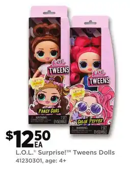 Dollar General L. O. L. Surprise! TM Tweens Dolls offer