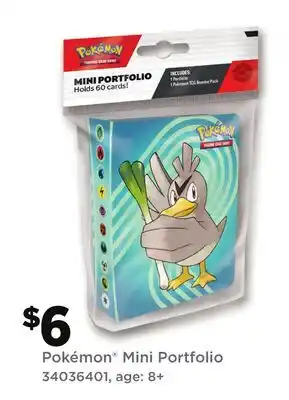 Dollar General Pokémon Mini Portfolio offer